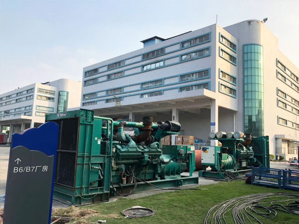 芜湖某电子厂出租两台康明斯发电机